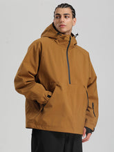 Men's Gsou Snow Durable Urban Vibe Pullover Anorak Snowboard Jacket